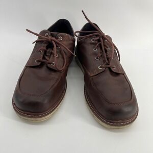 Keen Utility Mens San Jose Oxford Brown Leather Work Shoes 1026788D Size 13D EH